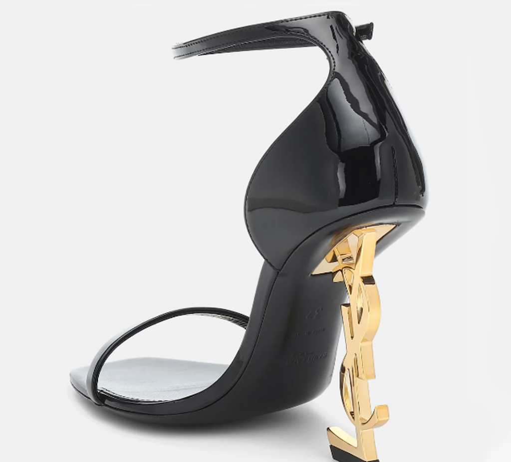 YSL LV BLACL&GOLD HEELS (LIMITED STOCK)